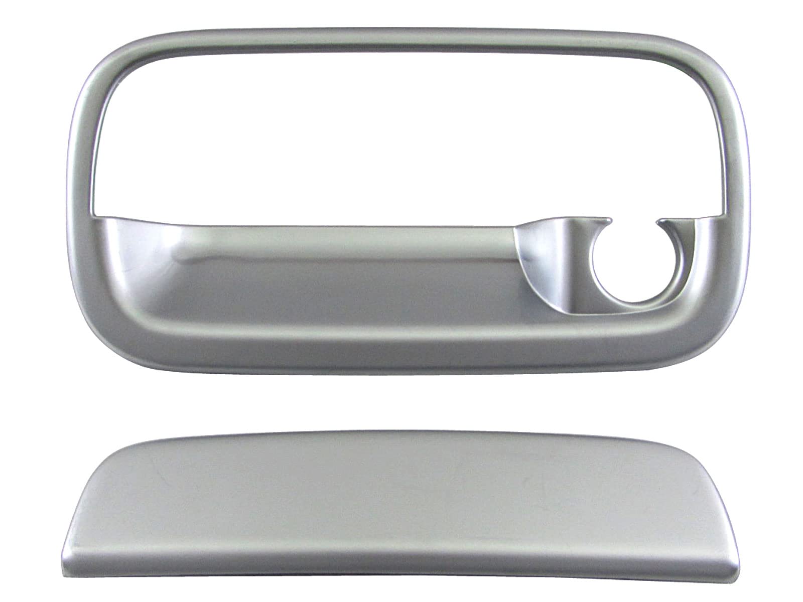 

BRIGHTZ Door Handle Covers and Rear Hatch Knob Plate Set in Satin Silver for Toyota Hijet Cargo S331V Compatible with and 331 S321V, [REA-DHC-030].
