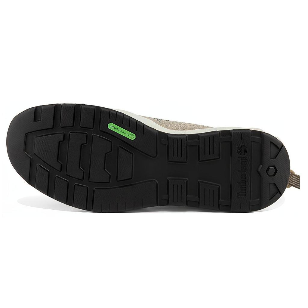 Timberland Simple Comfortable Fabric Shock Absorbing Slip Resistant Durable Lightweight Low Top Casual Running Shoes Men sneaker Light-Mud A22X4W