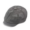Men's Octagonal Hat Summer Breathable Sunscreen Sun Hat Retro Newsboy Hat For Women