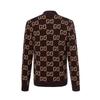 GUCCI GG-jacquard Wool Cardigan 694758-XKCC5-6385