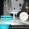 EU/US Plug Sewing Machine Light 10LED/COB U-Shape Flexible Industrial Lighting Lamp Magnetic Base Working Lights For Workbench