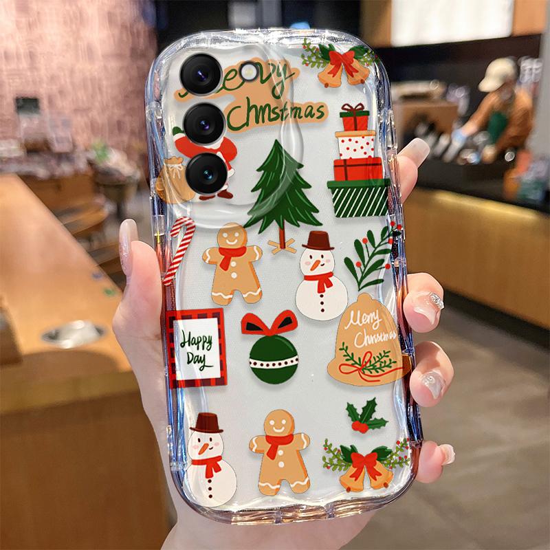 Hot Santa Claus Christmas Phone Case for Samsung Galaxy A50 A35 A34 A33 A32 A24 A23 A22 A13 A12 M55 M54 M35 M14 Protective Cover
