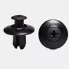 Universal Car Hole Plastic Rivets Fastener Push Clip Black Bumper Door Trim Panel Retainer Fastener Clip Car Accessories