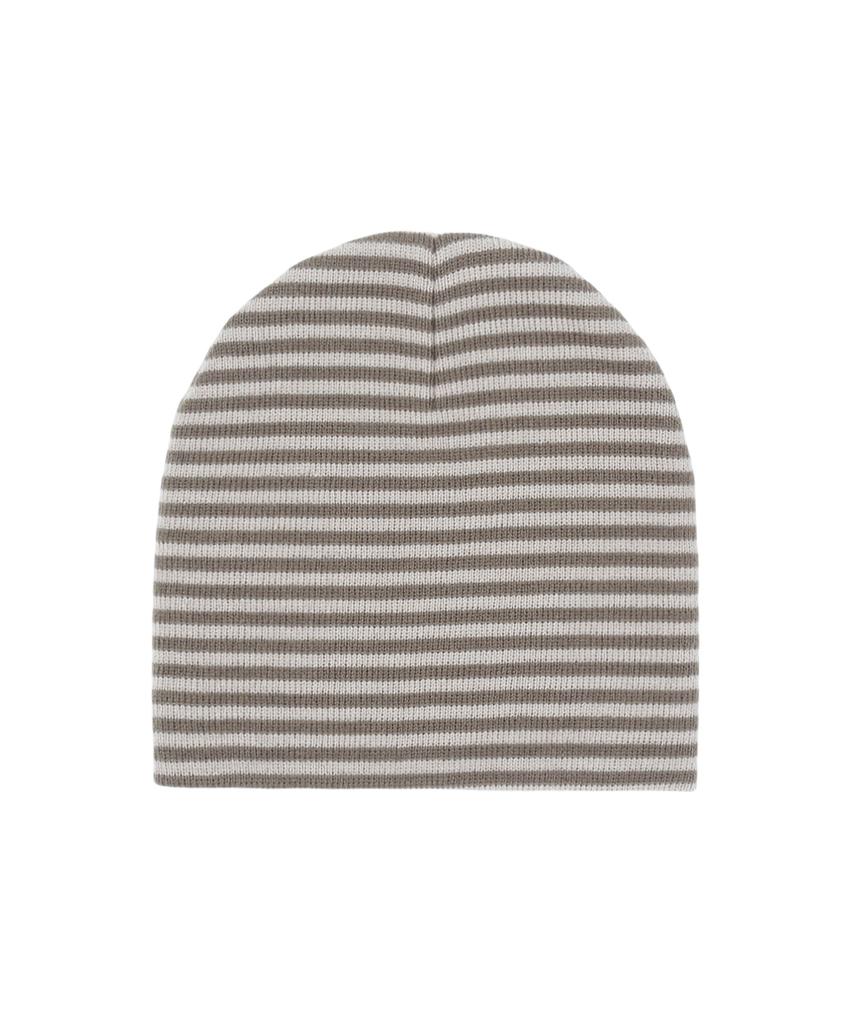 Sseonegteu Striped Beanie - Mocha
