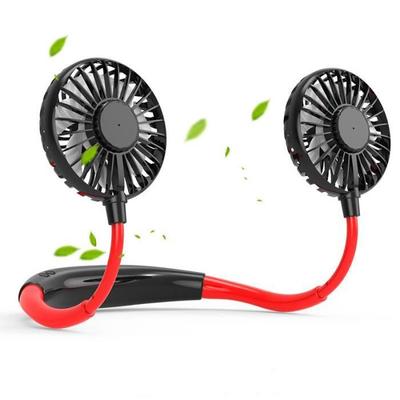 Neck Fan Cooling Warm Summer Neck Adjustable USB Rechargeable
