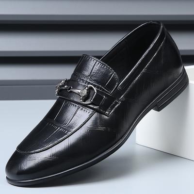 Mode Herren Slipper Luxus hochwertige flache Sohle Hochzeitsparty Täglich Büro Outdoor Casual Business Trendiger Gentleman Slipper Schuhe