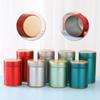 Hiqh Quality Tinplate Tea Tin Round Moisture-proof Tea Jar Large Capacity Sealed Tea Can for Home&Travel