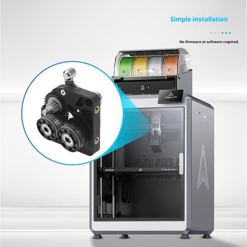 Upgrade K2 Plus Extruder Gear Carbonized Steel With Nano Coating All Metal Extruder Gear Kit More Durable