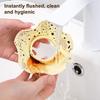 1Pairs Washing Face Spa Wrist Watch Band Flower Shape Silicone Solid Color Waterproof Wristband Headband Head Wrap