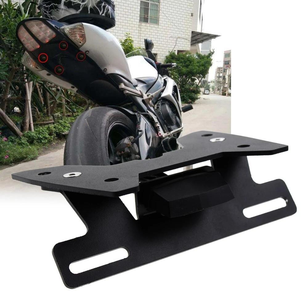 Suzuki Gsxr600 Gsxr750 Motorcycle Custom Short Tail License Plate Bracket Durable Design