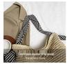 Holiday Style Straw Woven Bag: Large Capacity, Trendy Single Shoulder with Personalized Strap for Women
