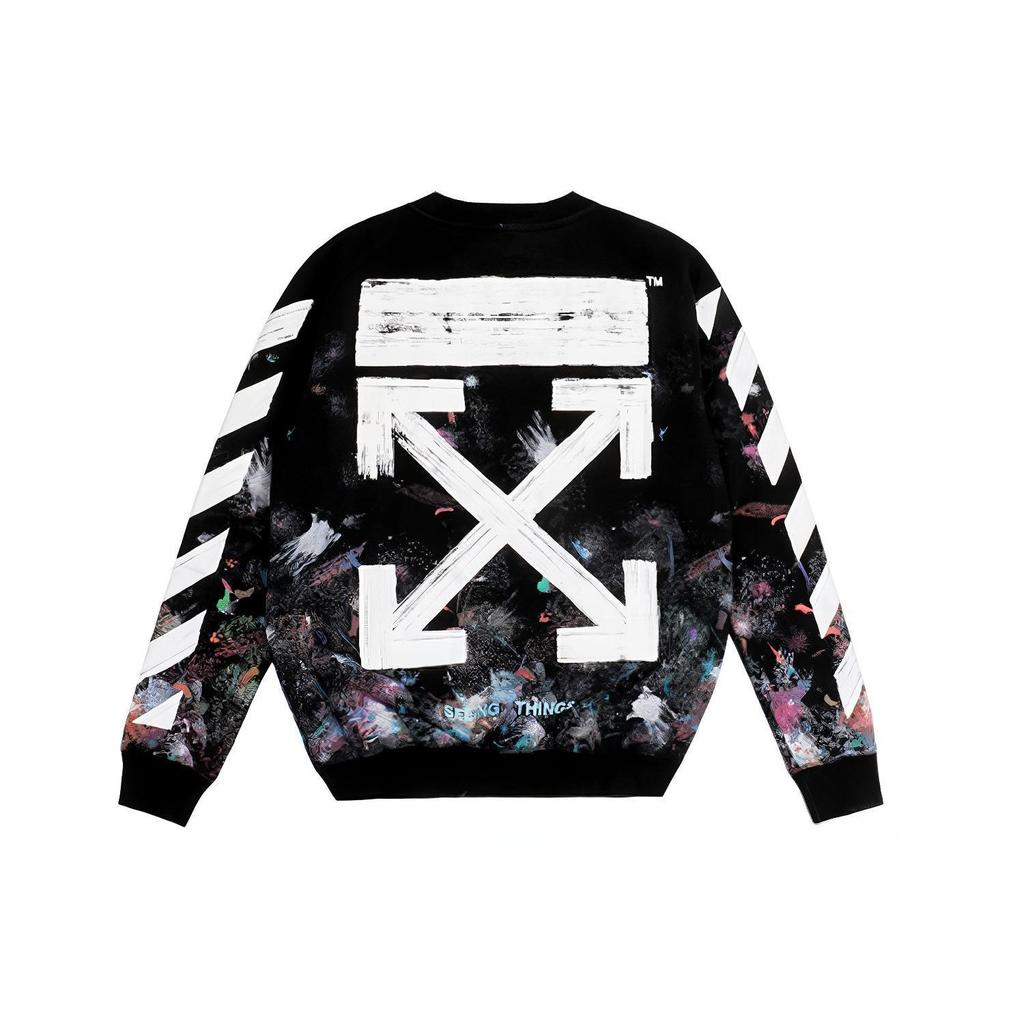 OFF WHITE Sweatshirt Men's Black OMBA003F176190309901