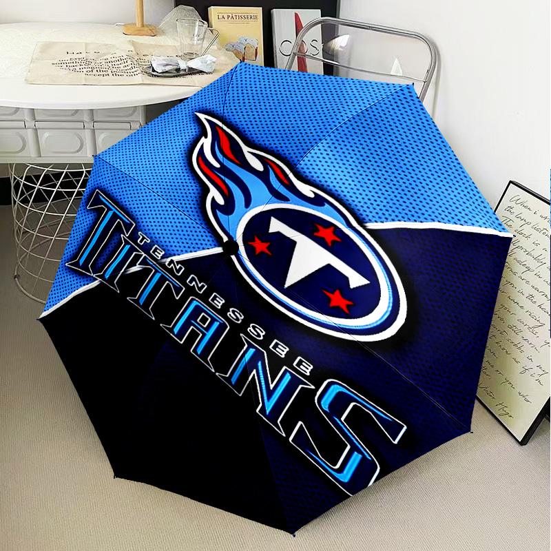 Tennessee Logo Art Umbrella Folding umbrella, automatic umbrella 8-Frame for Travel, camping Use Gift for Halloween Christmas