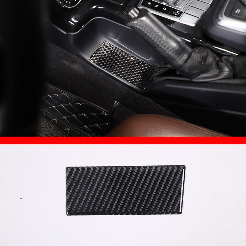 Soft carbon For Mercedes Benz G class W463 2013-18 Car Air Outlet Door Handle Trim sticker Inner & Outer Decoration Accessories