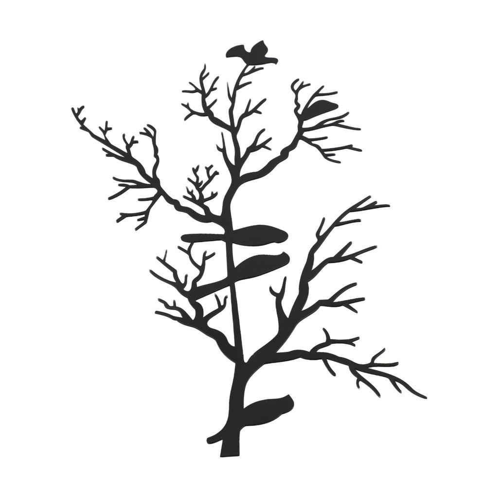 For Bedroom For Kitchen Home Wall Hanging Metal Bird Decoration 40x19.85cm 15.75x7.81 Inches Eye-catching Size