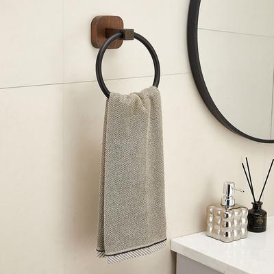 Aluminum Towel Rack Bathroom Towel Holder Stand Kitchen Cabinet Hanging Shelf Wall Mounted Towels Holder Y5GB