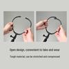 Hands-Free Neck-Hanging Microphone Stand with Clip for Singers, Guitarists, Magicians, Ventriloquists, and Hosts