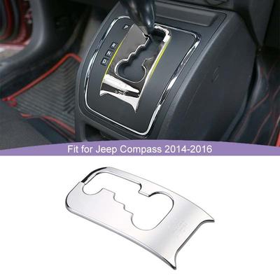  ABS-Schalthebel-Dekorationsabdeckungsaufkleber Passend für Jeep Patriot Für Jeep Compass 2014-2016 Innenausstattung
