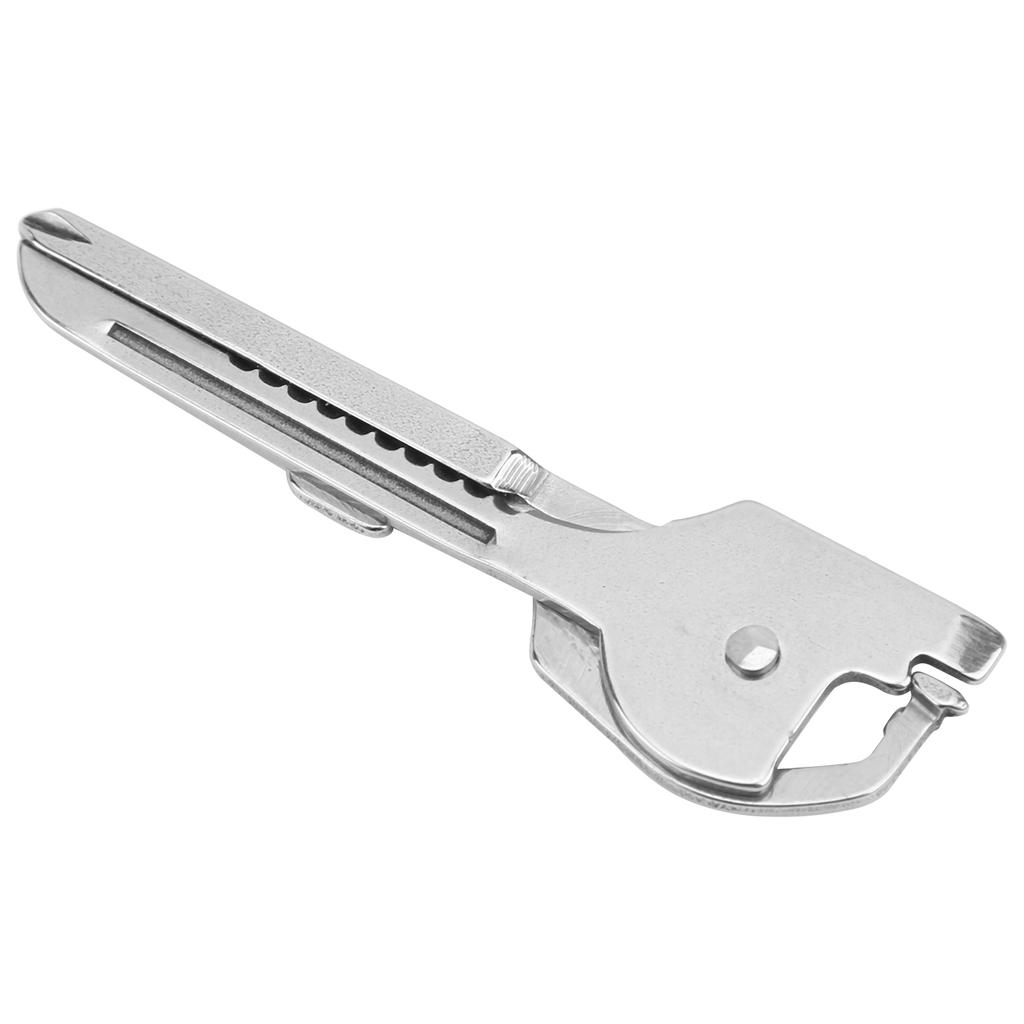 6 In 1 Multi Tool Key Ring Kit Pocket Knife Screwdriver Bottle Opener Blade Key Chain