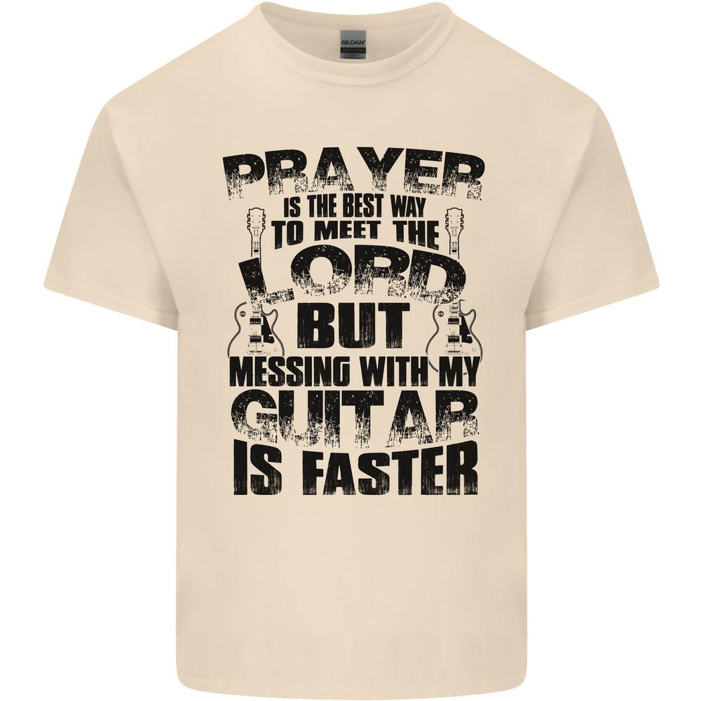 Funny Guitar Slogan Mens Light Cotton T-Shirt Unisex T-Shirt S