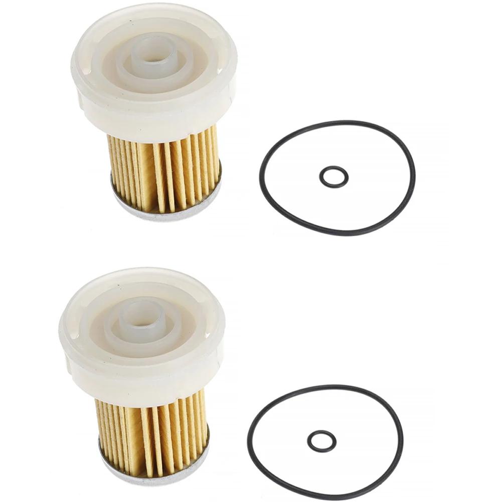 Long Lasting Performance 2Pcs Fuel Filter with O Ring for Kubota B Series, M Series, RTV Series Keep Your Engine Running Strong