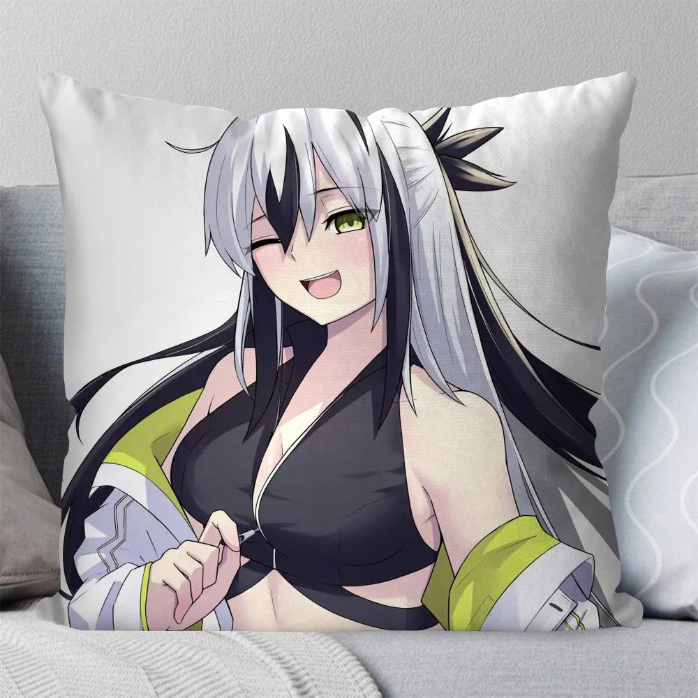 Nagao Kagetora Animated Game Fate Grand Order Pillow Case Fashion Square Pillowcase Bedroom Sofa Room Ins Decoration Leisure