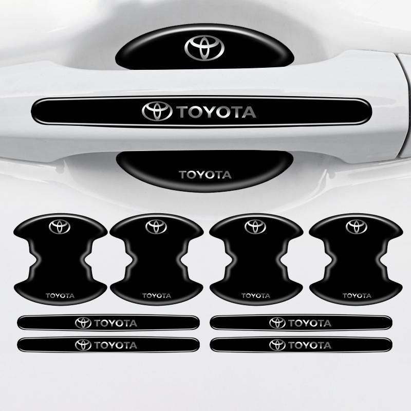

For Toyota Corolla Camry Rav4 Yaris hilux Prius Auris Car Handle Scratch Resistant Protective Film Door Stickers Car Accessories