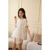 Fairy, Human Cotton Satin White T Summer Small Fresh Printing Lace Edge Home Shorts, Multi-color Home Pants