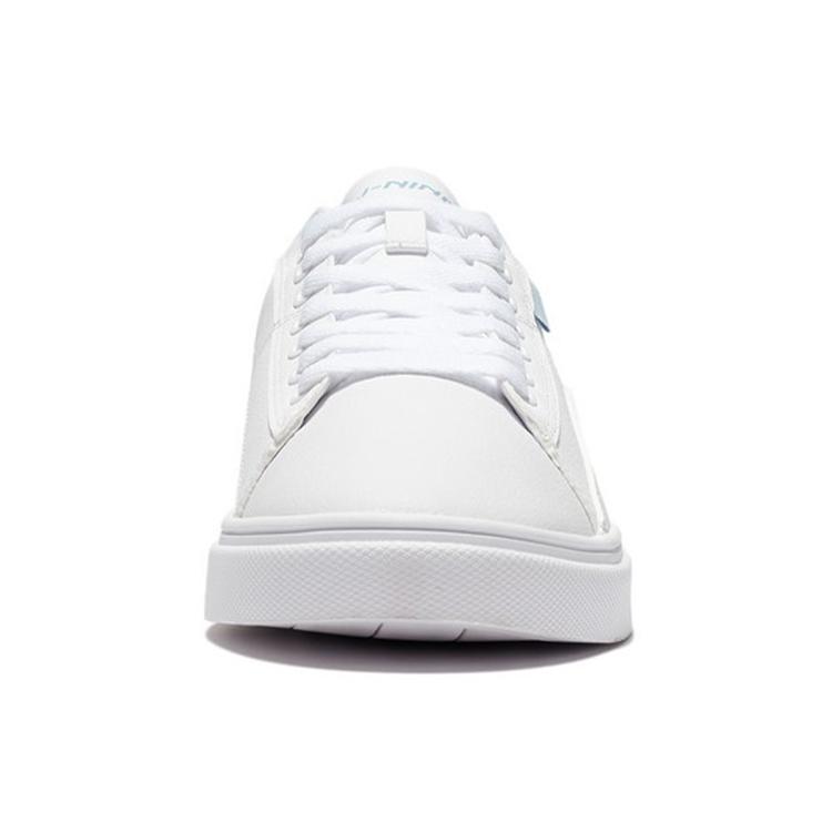 New LiNing Low Top Skateboard Shoes Women's White Gray AGCR480-8