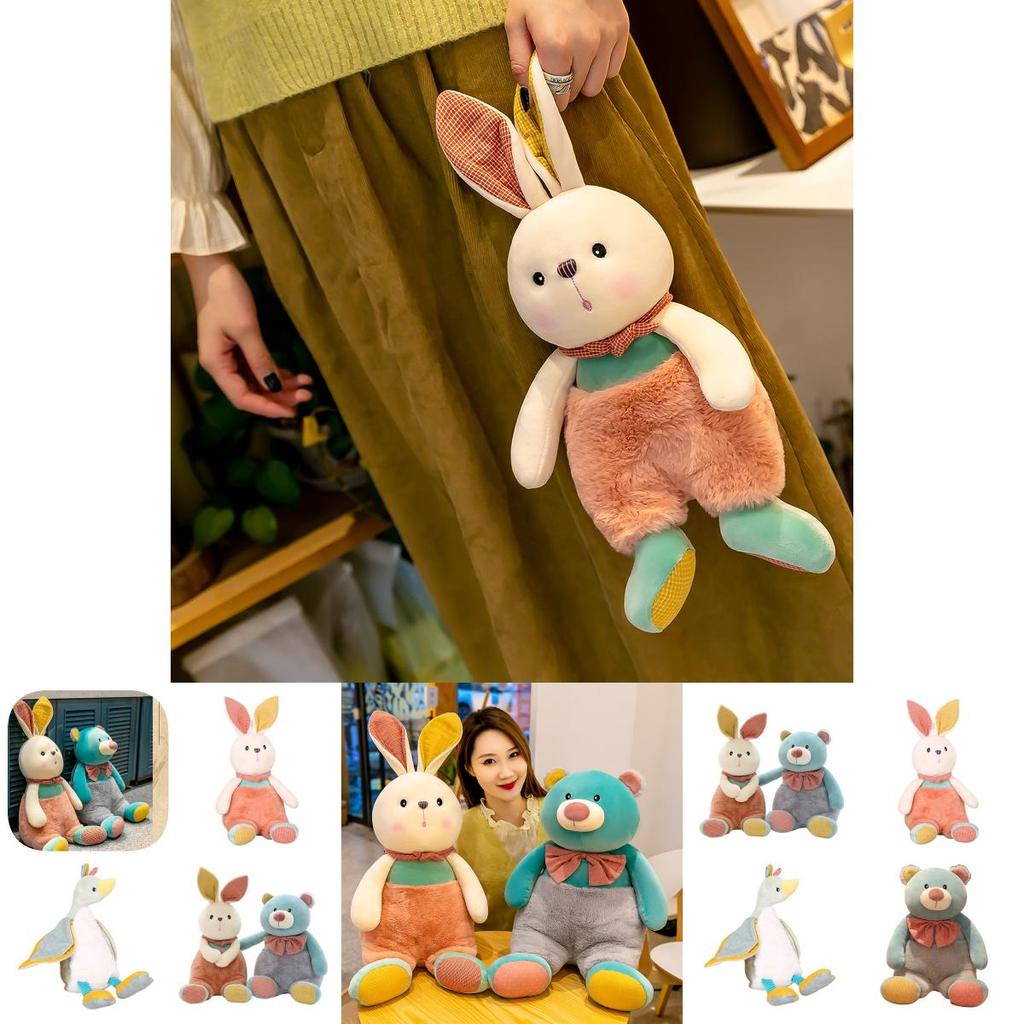 Adorable Animal Plush Toys In Rabbit Goose And Bear Styles