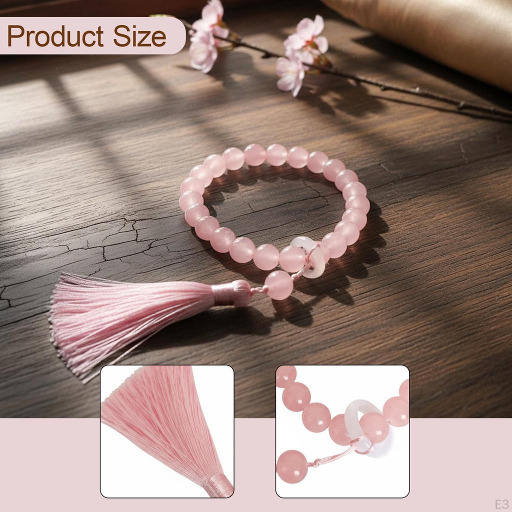 Bead Bracelet Boho Bracelets Decorative Fashion with Tassel Link for Women Anniversary