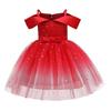 Baby Girl Frozen Elsa Princess 100% Polyester 3-8Y Dress