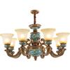 European Luxury Chandelier - Retro Atmospheric Lighting for Living Rooms and Bedrooms