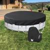 Bitubi Sand Filter Pump Cover,Waterproof Anti-UV Above Ground Pool Pump Cover,Suitable for Most Popular Brands Sand Filter on Market (Black)