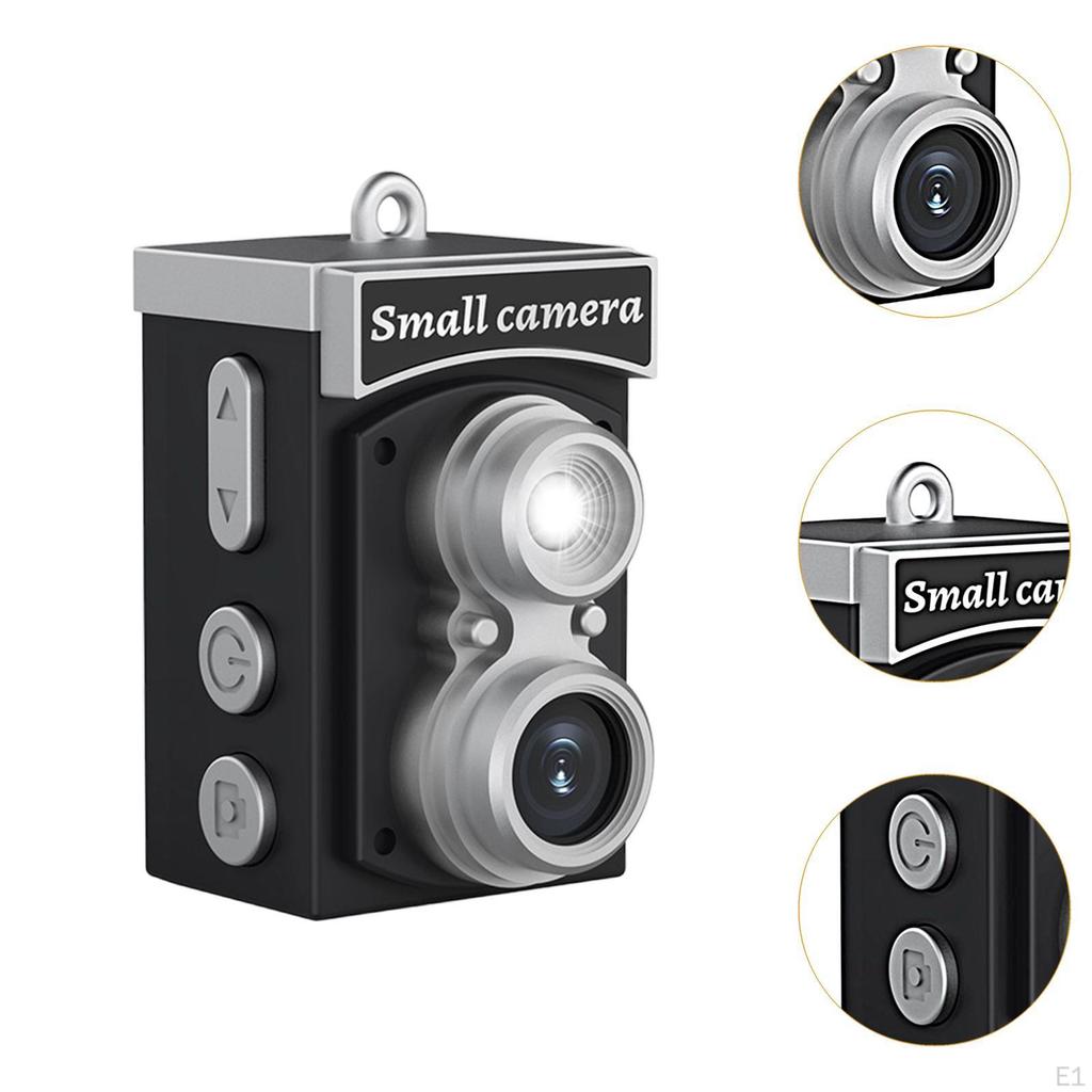 Retro Mini Digital Camera Compact Practical Easy to Use Portable 1080P Video
