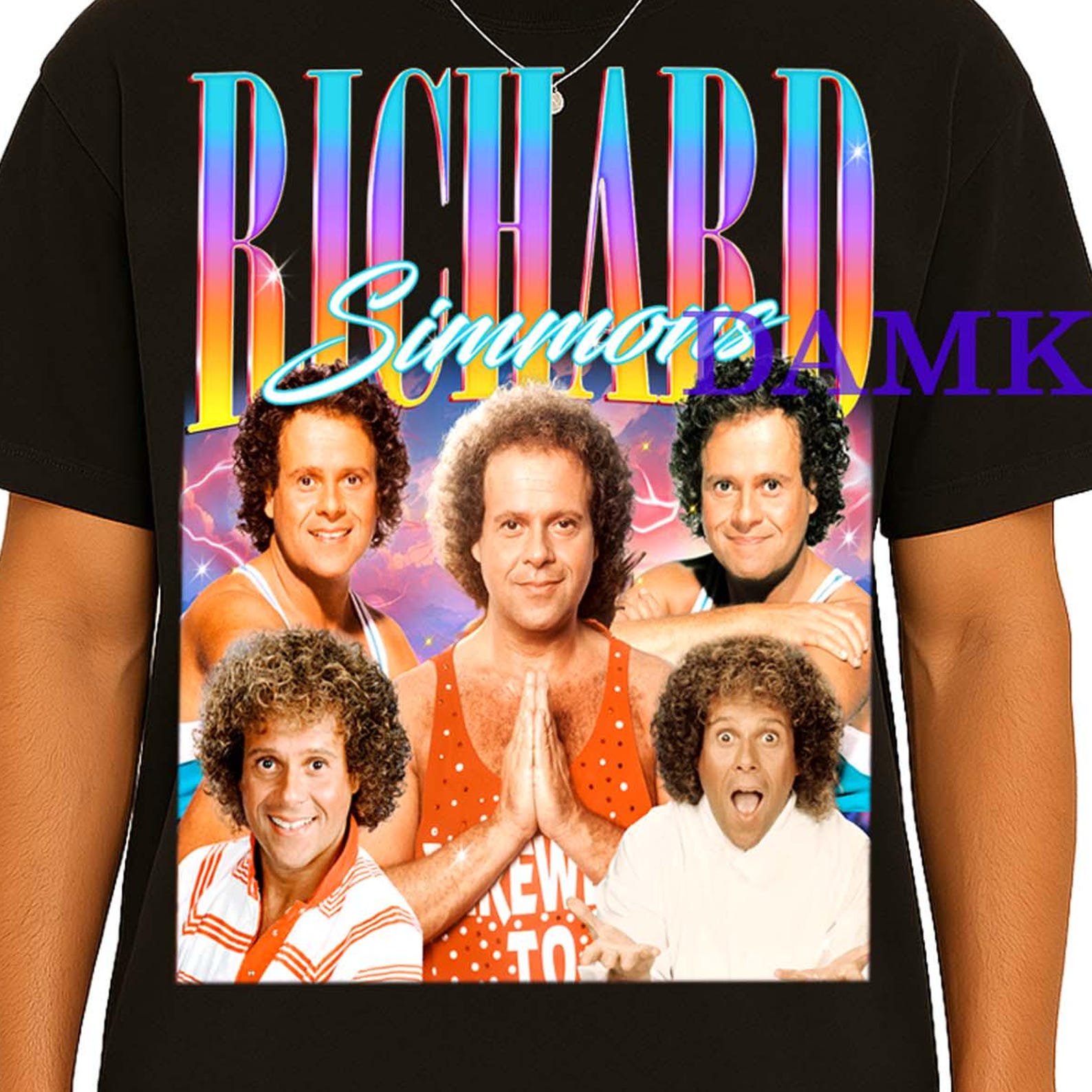 Richard Simmons Shirt, Richard Simmons Retro T-shirt, Richard Simmons Fan Merch, TV Show Merch, Richard Graphic Tees, Simmons Fan Gift 2XL