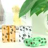 10pcs Degradable Pet Dog Waste Poop Bag With Printing Doggy Bag Degradable Pet Waste Clean Poop Bags Dog Up Clean Bag Dispenser