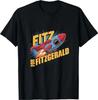 Custom Fitz for Fitzgerald Rocketship T-Shirt