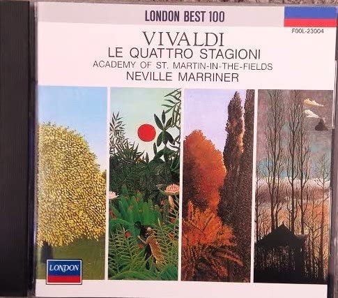 

CD VIVALDI - Vivaldi: Concerto The Four Seasons F00L23004 Japan ObiClassical Used