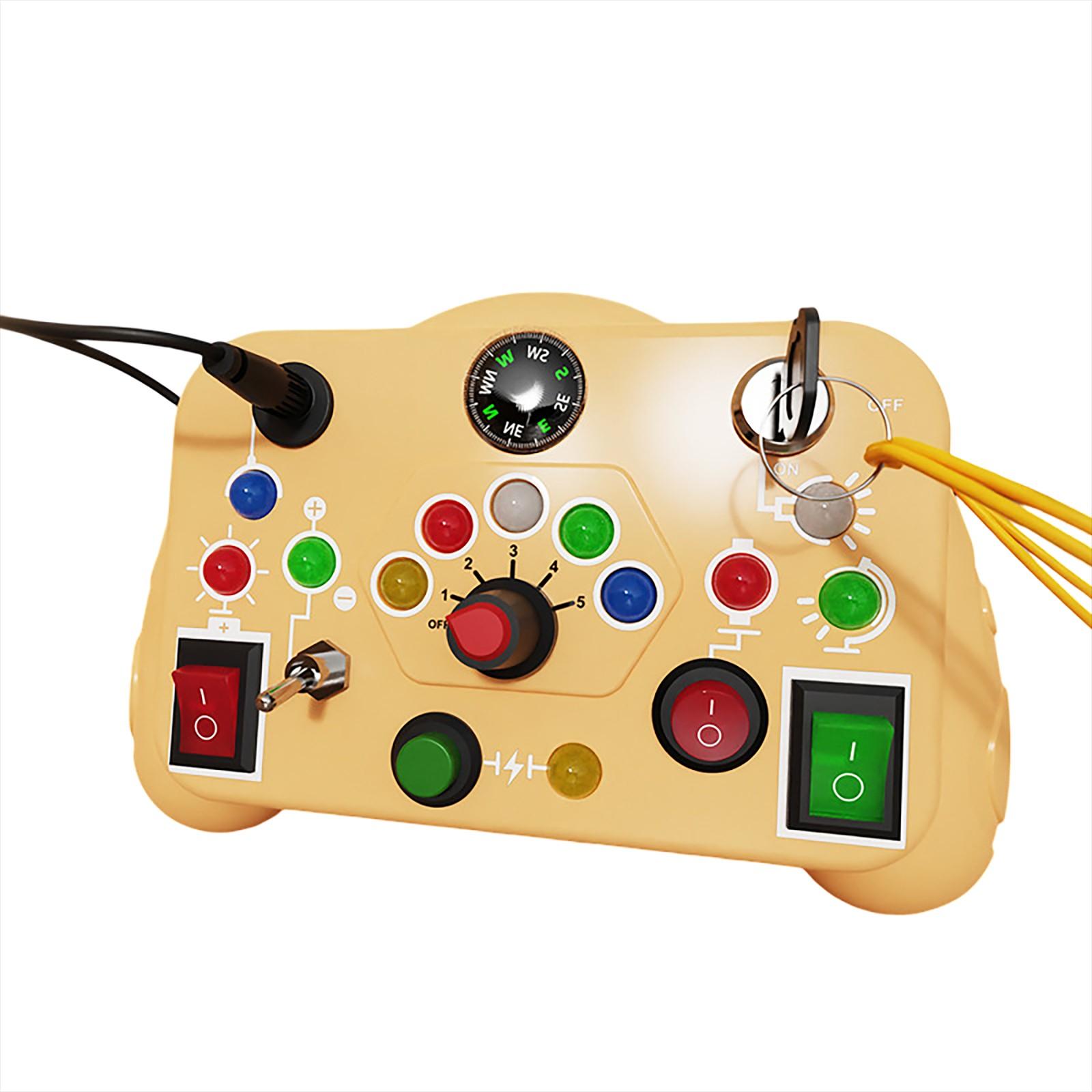 

Busy Machine Монтессори Раннее образование Обучающее родитель-ребенок Интерактивное Новая детская игрушка One Size жёлтый