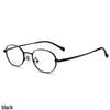 Retro Artistic Titanium Small Frame Glasses - Thick, Fashionable, Fresh & Sweet Style