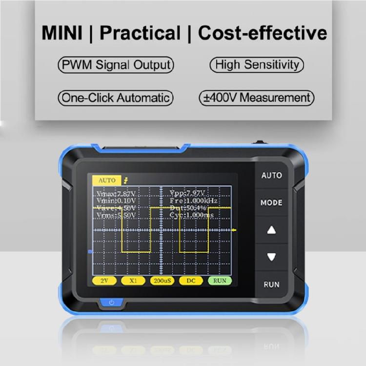 High-performance Mini Digital Oscilloscope 2.4Inch LCD-Display 2.5MS/-s Sampling