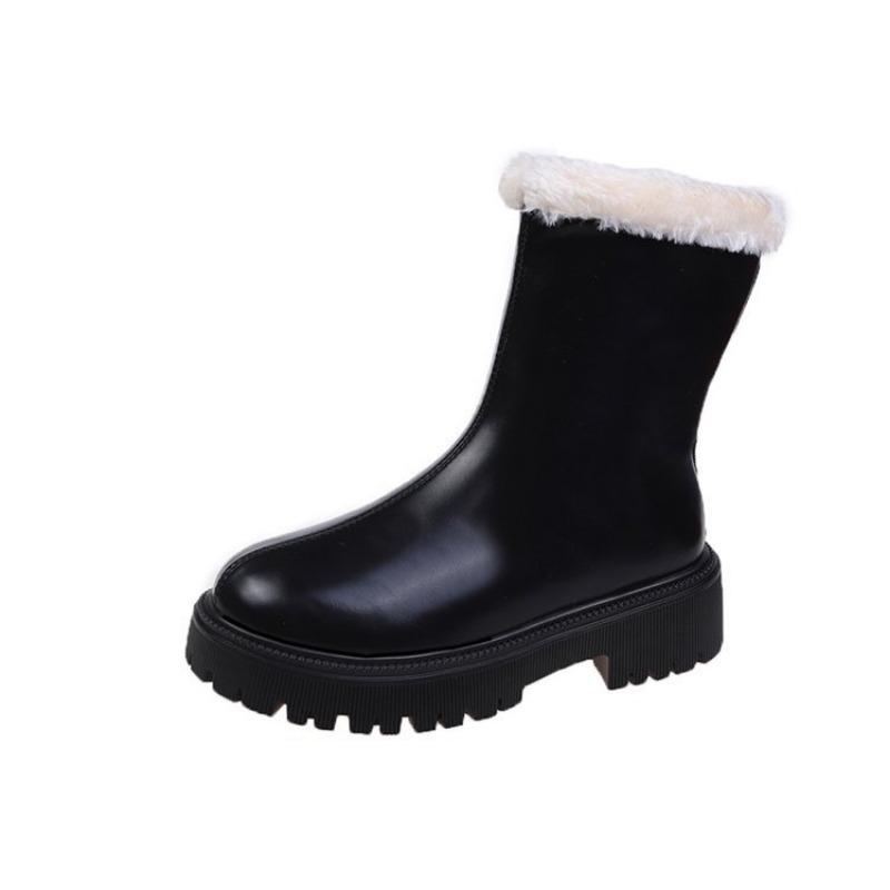 

Glossy muffins and fashion women s boots, the new high tube in autumn and winter, but knee-high and piled thickened women s boots 42