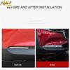 Chrome Front Fog Light Lamp Cover Trim Accessories  For Mazda CX-30 -
