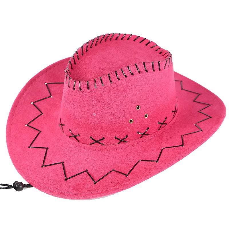 Newcomer Offer: Western Cowboy Faux Suede Sun Hat for Men and Women - Outdoor Travel and Leisure