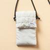 Daiso Volume Padded Mini Crossbody Bag Grey