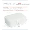 Double-layer bracelet portable storage jewelry box earrings ring jewelry box display box packaging box