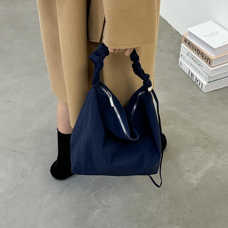 IELGY Oxford Canvas Large Capacity Cross-body Commuter Casual Tote Bag