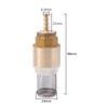 6~19mm Hose Check Valve With Filter Water Pump Foot Valve Garden Irrigation Pipe One-way Valve Aquarium Brass Filter Fittings
