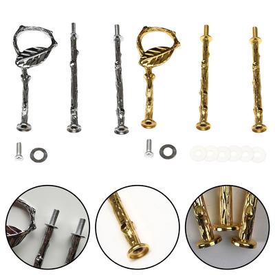 Zinc Alloy Cake Pan Stand 1 Set 2/3 Tier Detachable